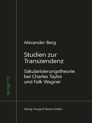 cover image of Studien zur Transzendenz